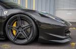 Ferrari 458 Italia Murdered Out by Luxury Customs 2014 года